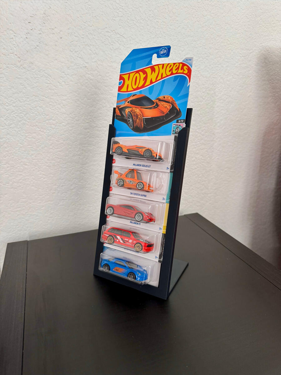 Hot Wheels/Matchbox 5 Car Display Stand
